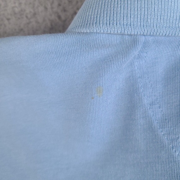 Vintage Def Jam University Polo Shirt Mens Large Blue Rap‎ Hip Hop Short Sleeve - Picture 13 of 16